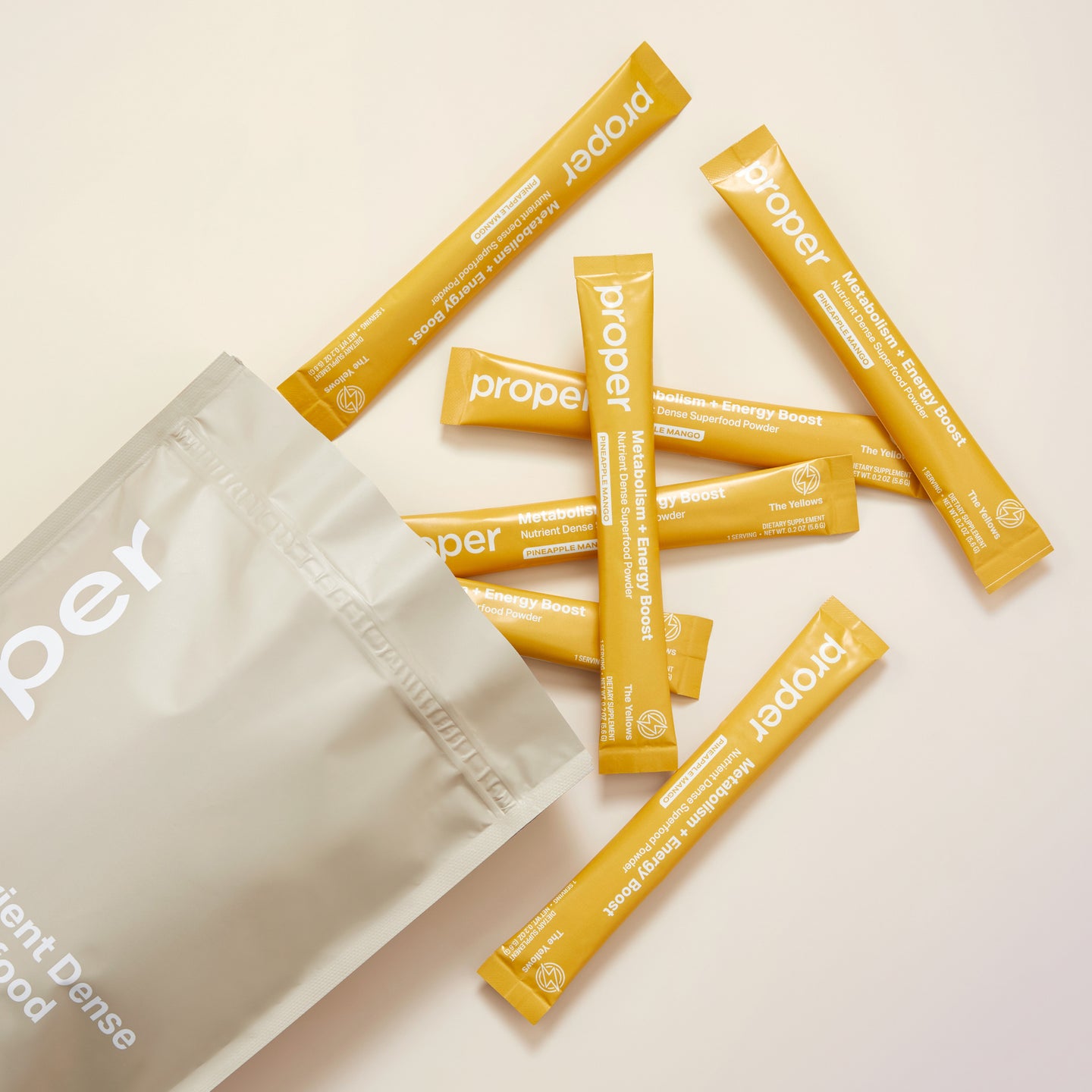 metabolism and energy boost superfood powder stick packs