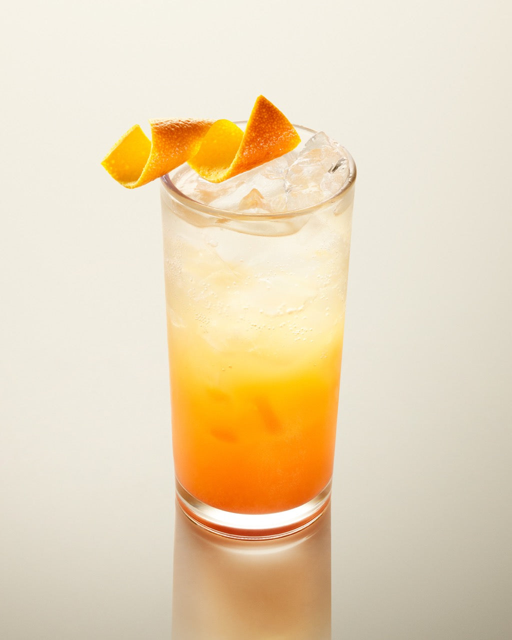 orange spritz mocktail