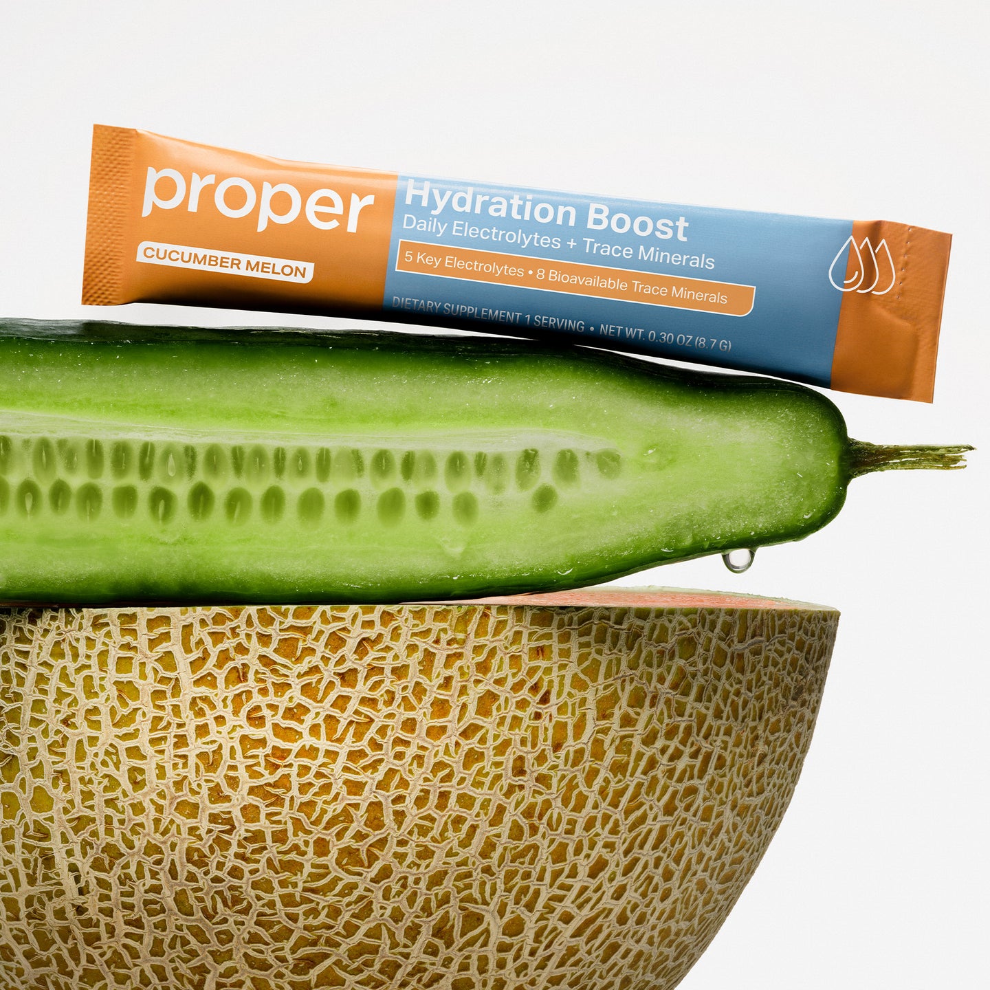 cucumber melon hydration powder stick pack