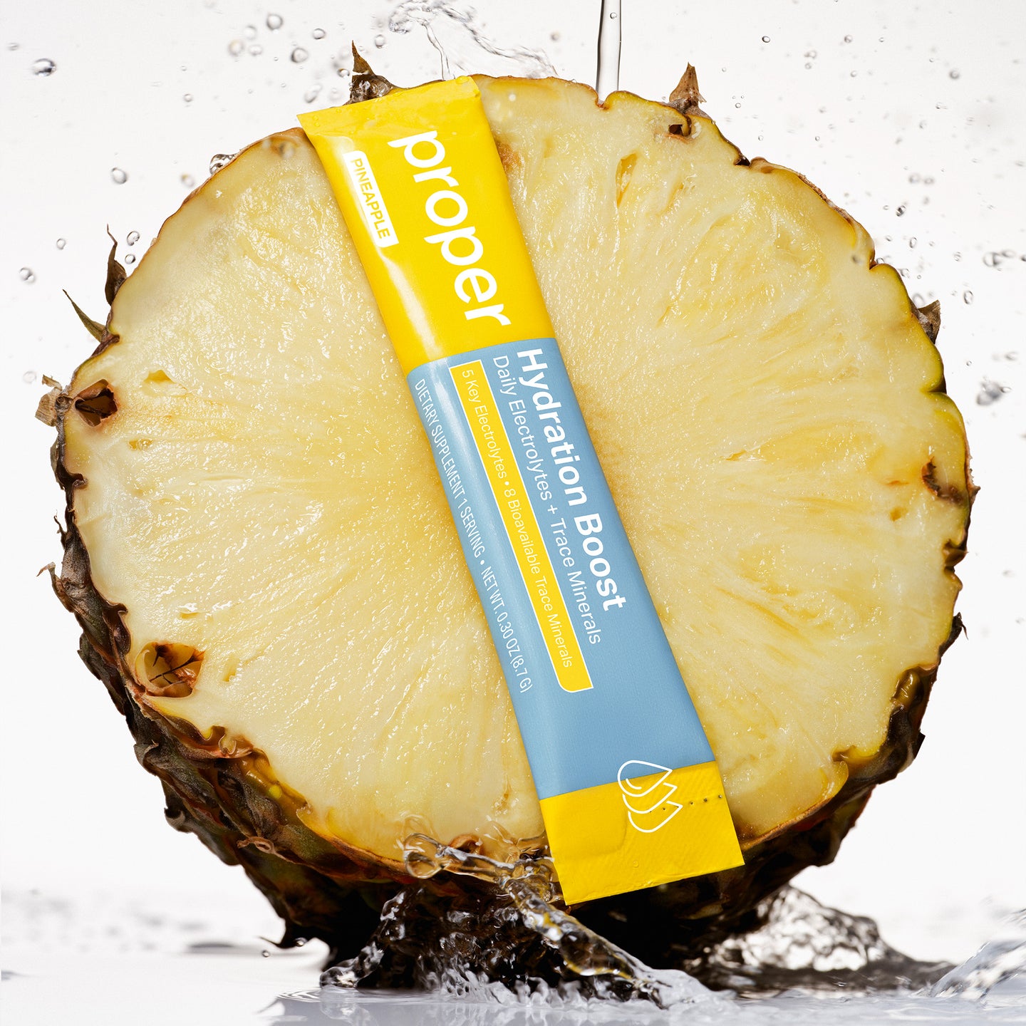 pineapple hydration powder stick pack