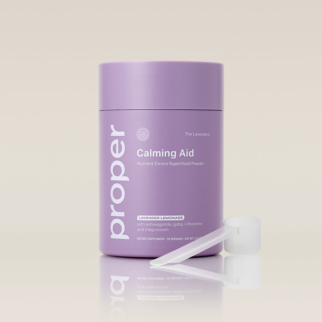 Calming Aid Superfood Powder - Lavender Lemonade | Proper